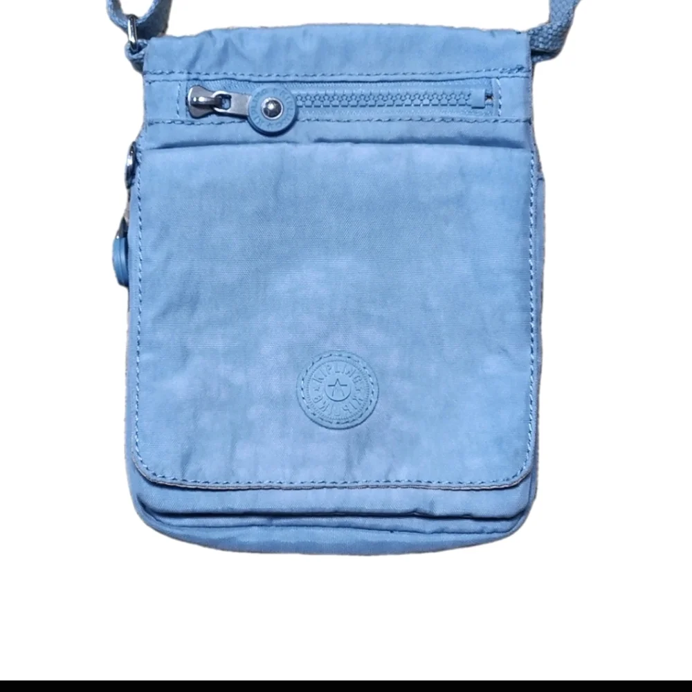 Kipling New Eldorado Crossbody Bag Color Silky Blue